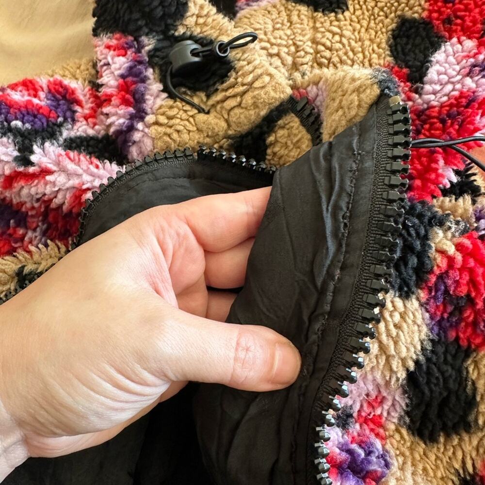 MSGM Giubbino Faux Sherling Jacket - Picture 12 of 13